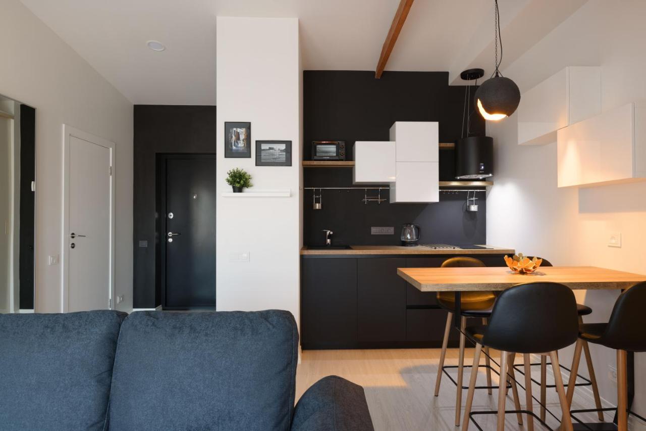 Apartamento Bright Attic Flat In The Centre Riga Exterior foto